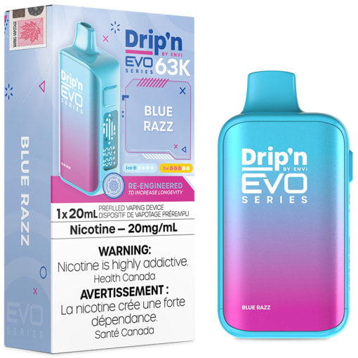 Envi Drip'n Evo 63K Disposable Vapeman E-Juice Timmins Envi Drip'n Evo 63K Disposable Vapeman E-Juice Timmins