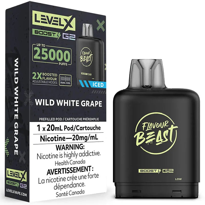 Flavour Beast Level X Boost G2 25K Pods