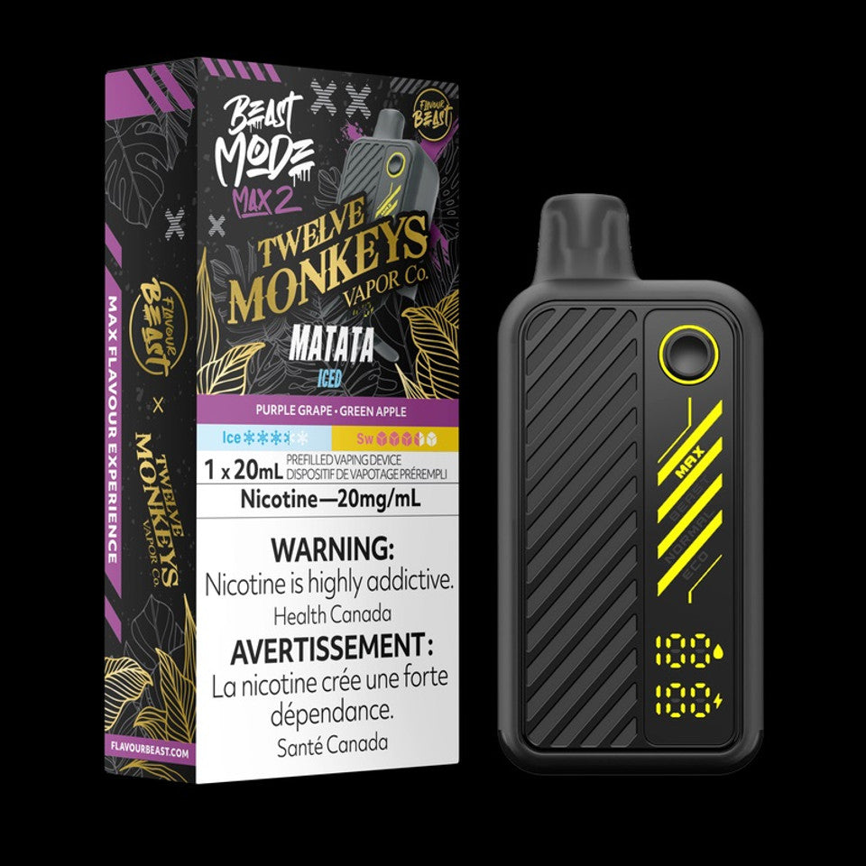 Flavour Beast Beast Mode Max 2 X 12 Monkeys 50k Vapeman E-Juice Timmins Flavour Beast Beast Mode Max 2 X 12 Monkeys 50k Vapeman E-Juice Timmins