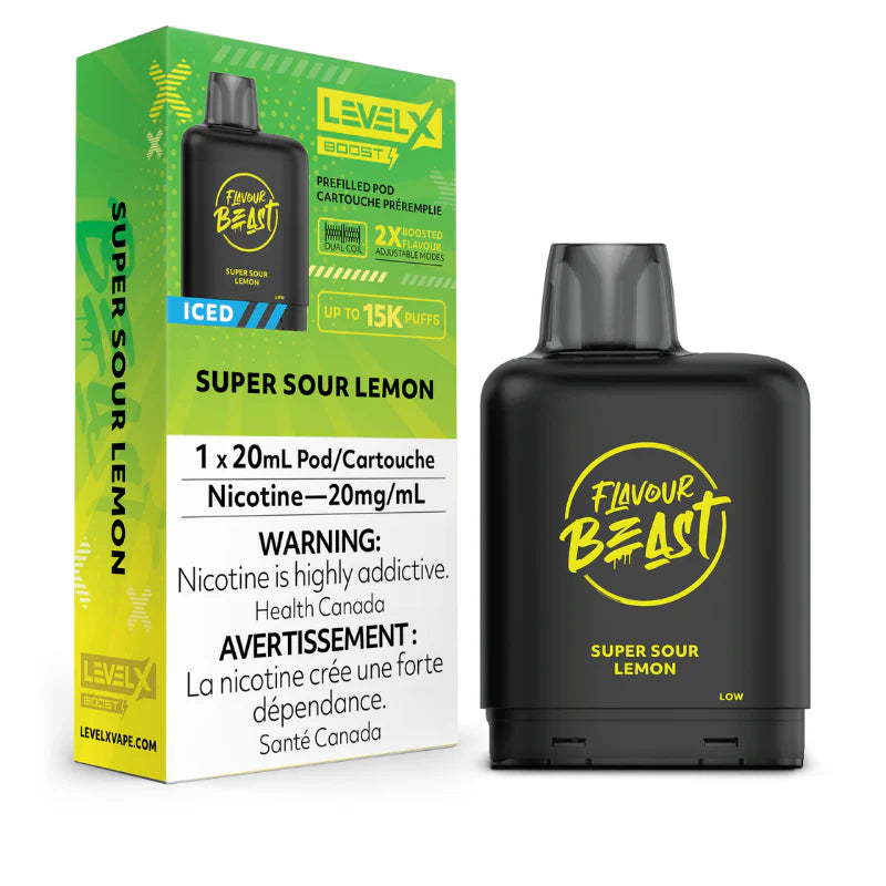 Flavour Beast Level X Boost G2 25K Pods