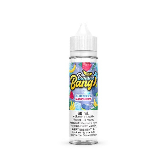 Banana Bang Freebase Juice - Blueberry Raspberry