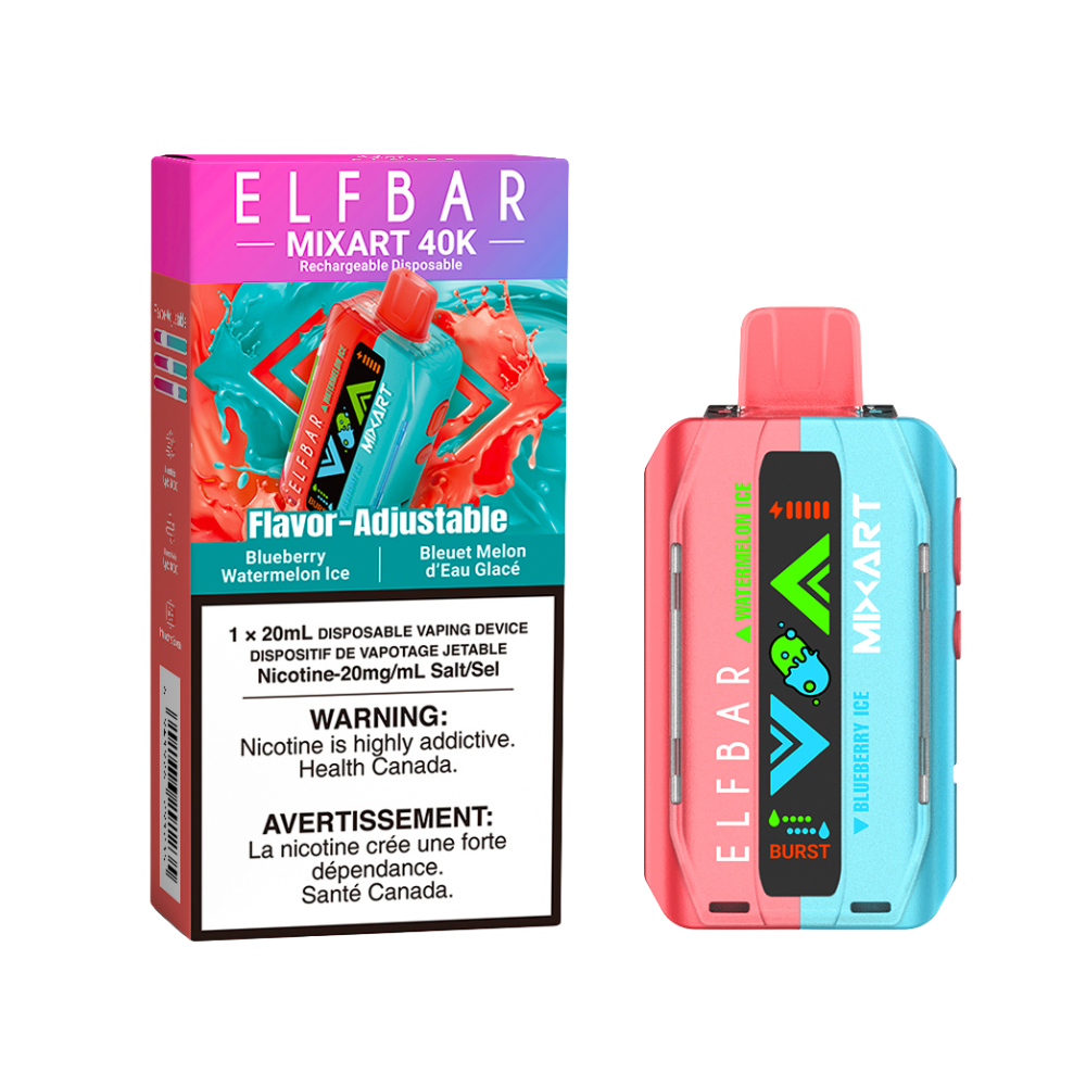 ELFBAR Mix Art 40K Disposable - VapemanEjuice.com Vapeman E-Juice Timmins ELFBAR Mix Art 40K Disposable - VapemanEjuice.com Vapeman E-Juice Timmins
