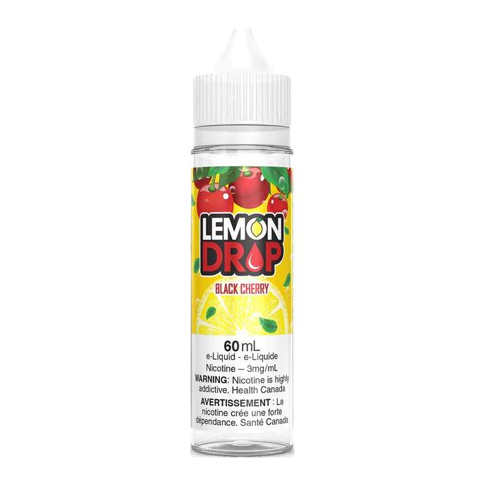 Lemon Drop Freebase Juice - Black Cherry
