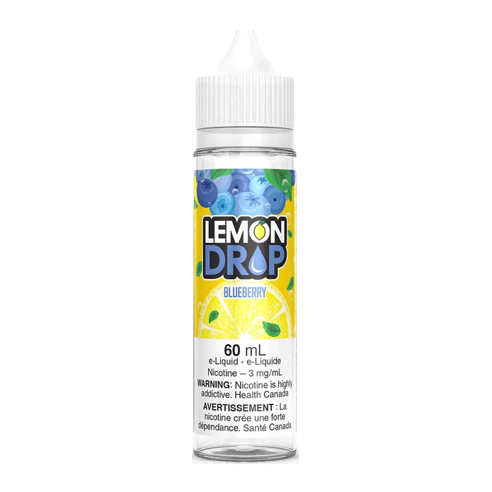 Lemon Drop Freebase Juice - Blueberry