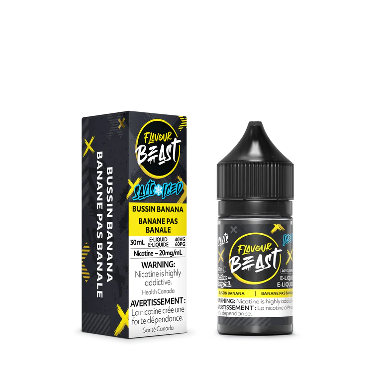 Flavour Beast Salt Juice - Bussin Banana Iced