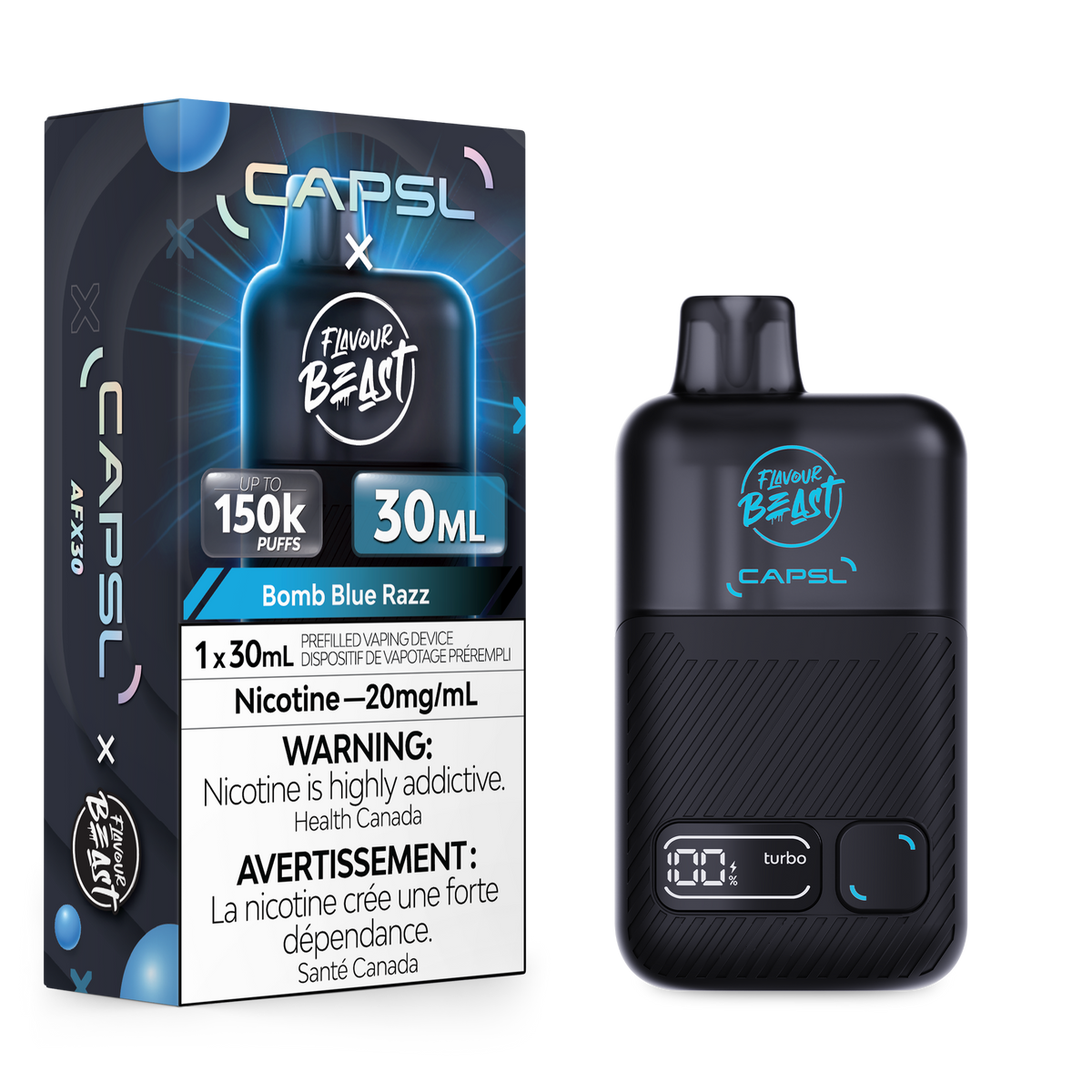 Flavour Beast x CAPSL AFX30 150K Disposable