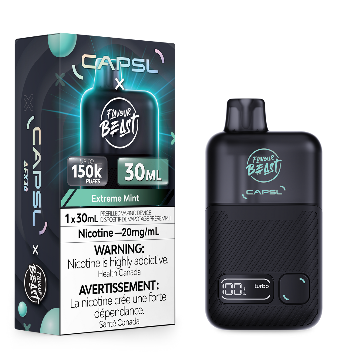 Flavour Beast x CAPSL AFX30 150K Disposable