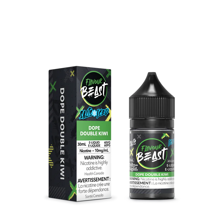 Flavour Beast Salt Juice - Dope Double Kiwi Iced