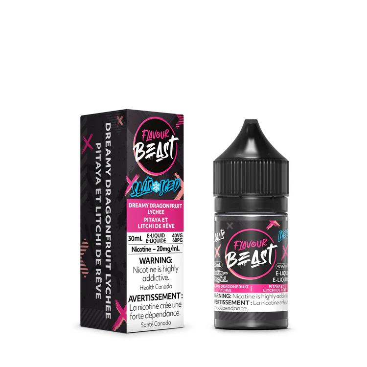 Flavour Beast Salt Juice - Dreamy Dragonfruit Lychee Iced