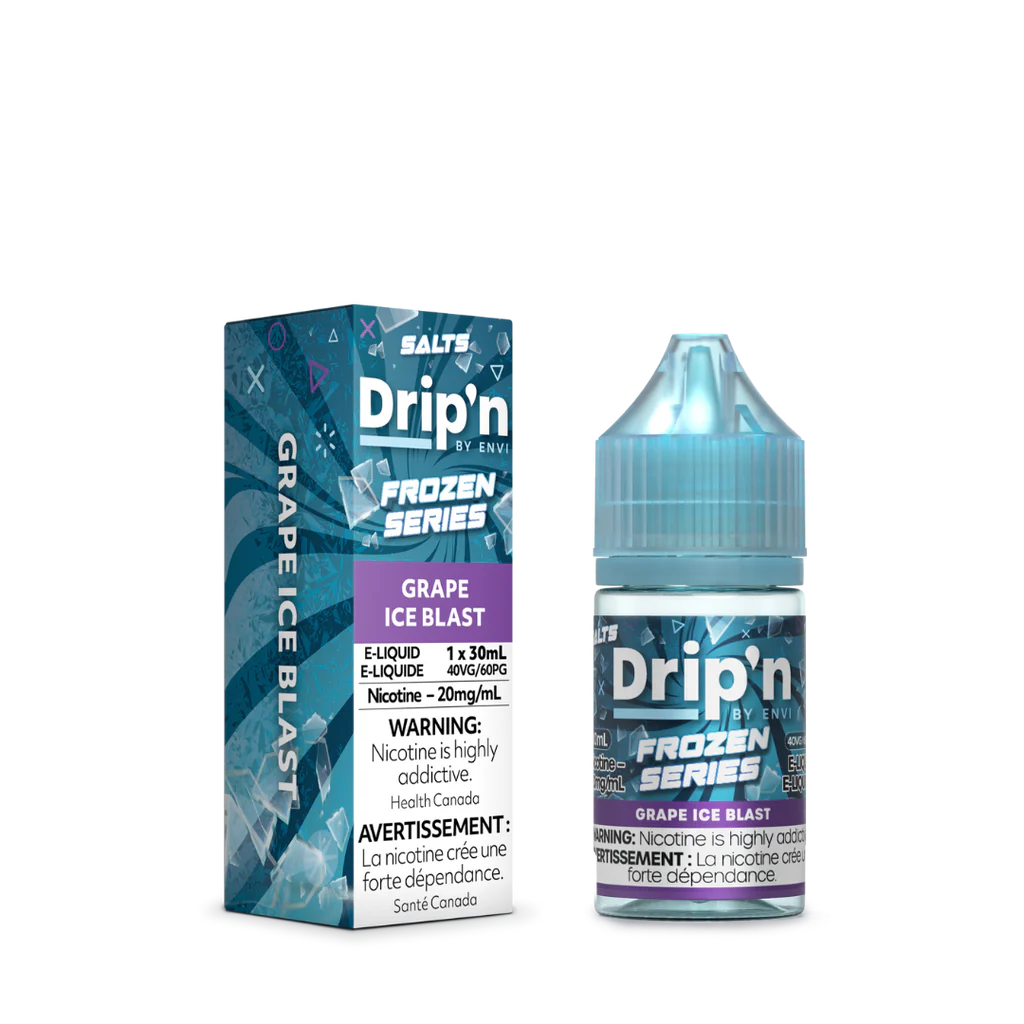 Envi Drip'n Frozen Salt Juice - Grape Ice Burst