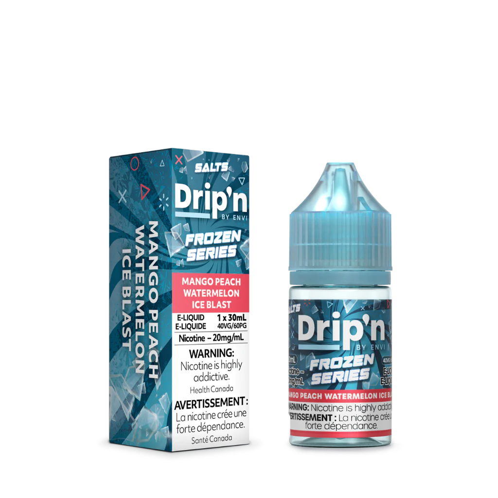 Envi Drip'n Frozen Salt Juice - Mango Peach Watermelon Ice Burst