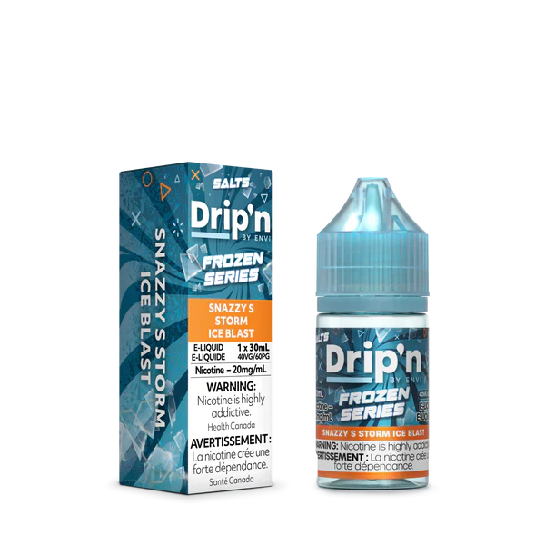 Envi Drip'n Frozen Salt Juice - Snazzy Storm Ice Blast