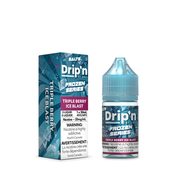 Envi Drip'n Frozen Salt Juice - Triple Berry Ice Blast