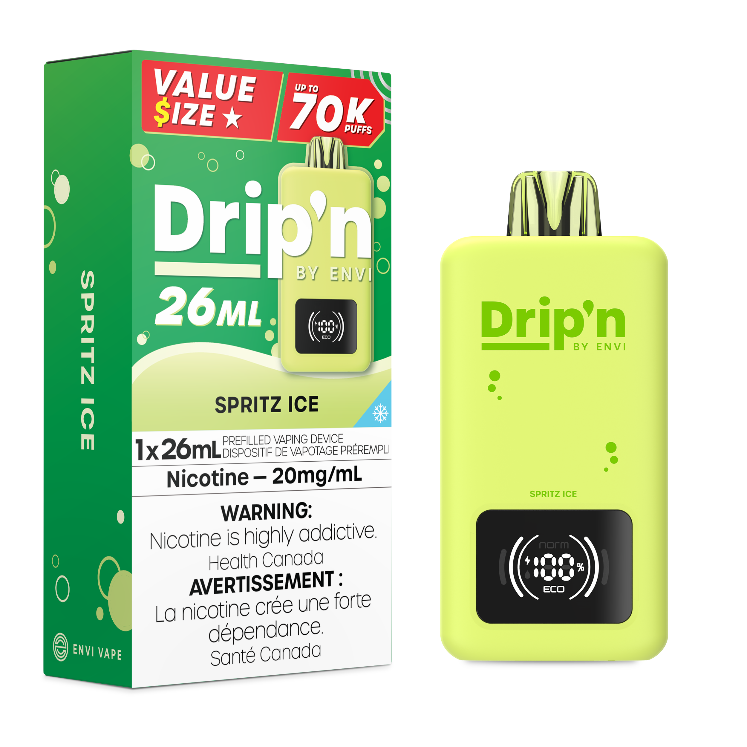 Envi Drip'n 70K Disposable