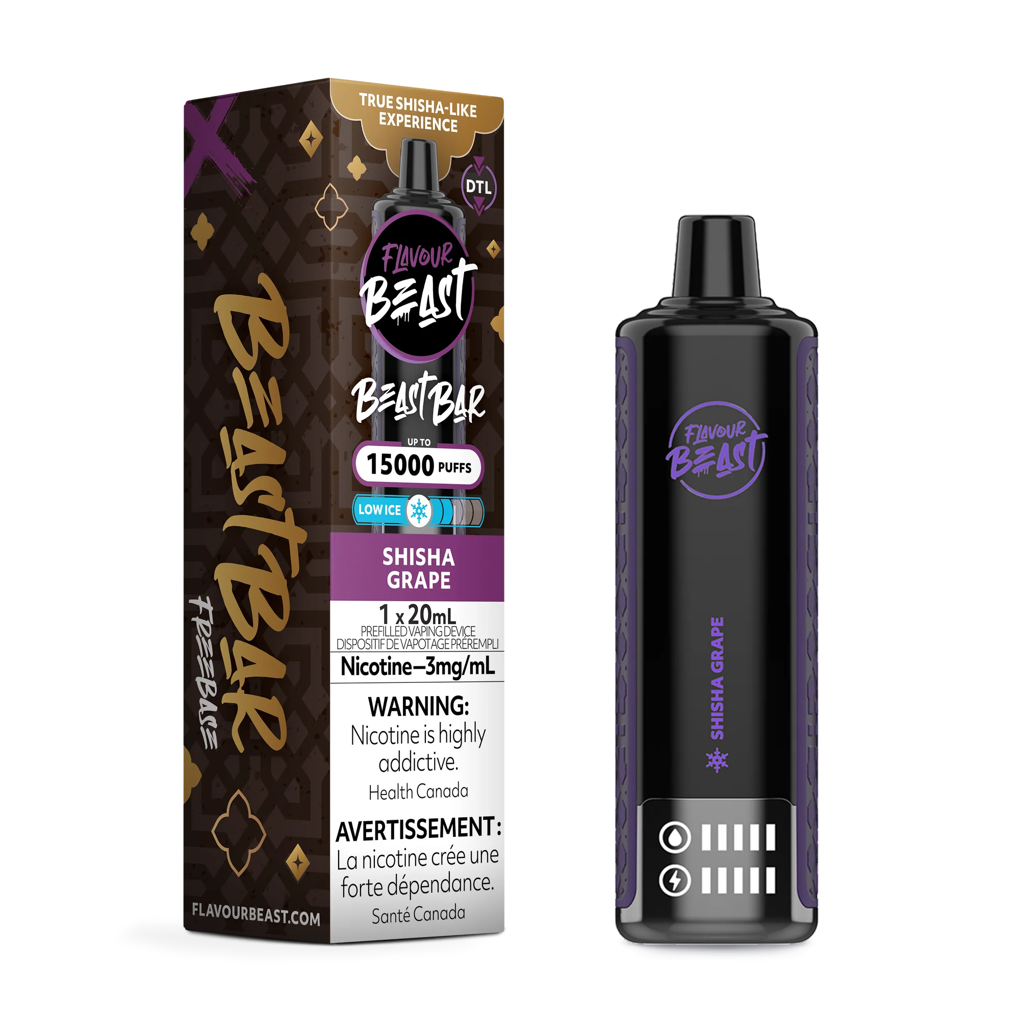 Beast Bar 15K Disposable