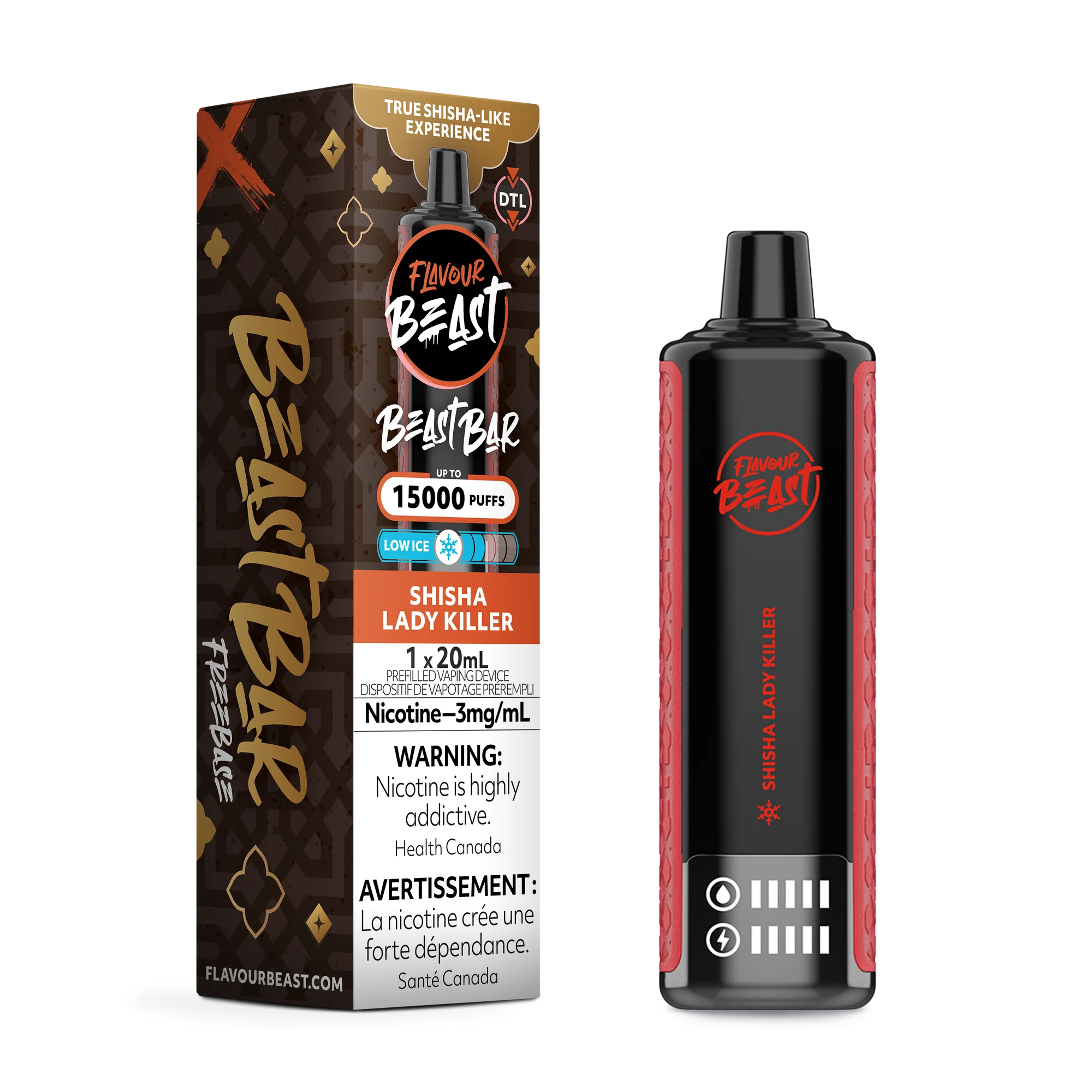 Beast Bar 15K Disposable