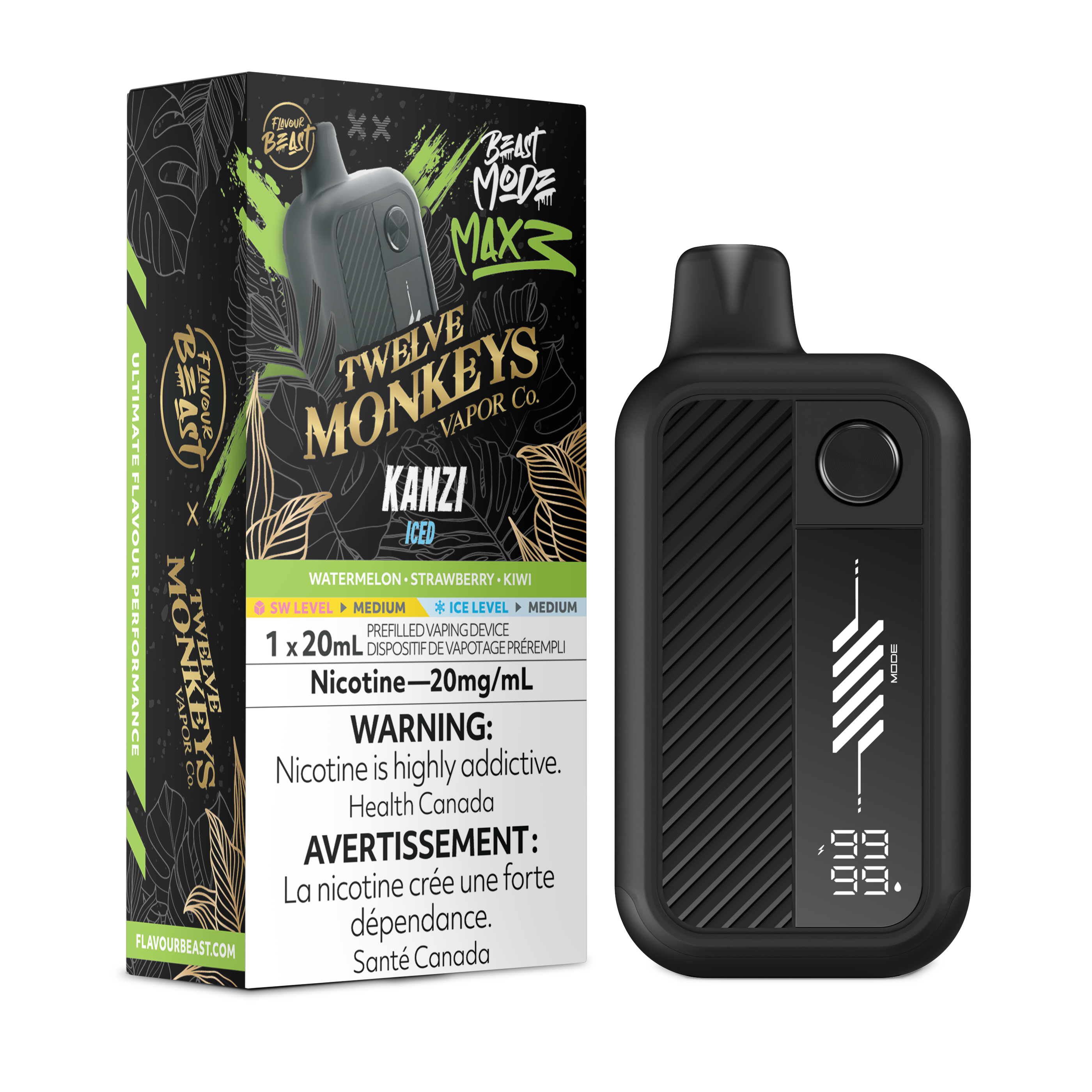 Beast Mode Max 3 X 12 Monkeys 60K