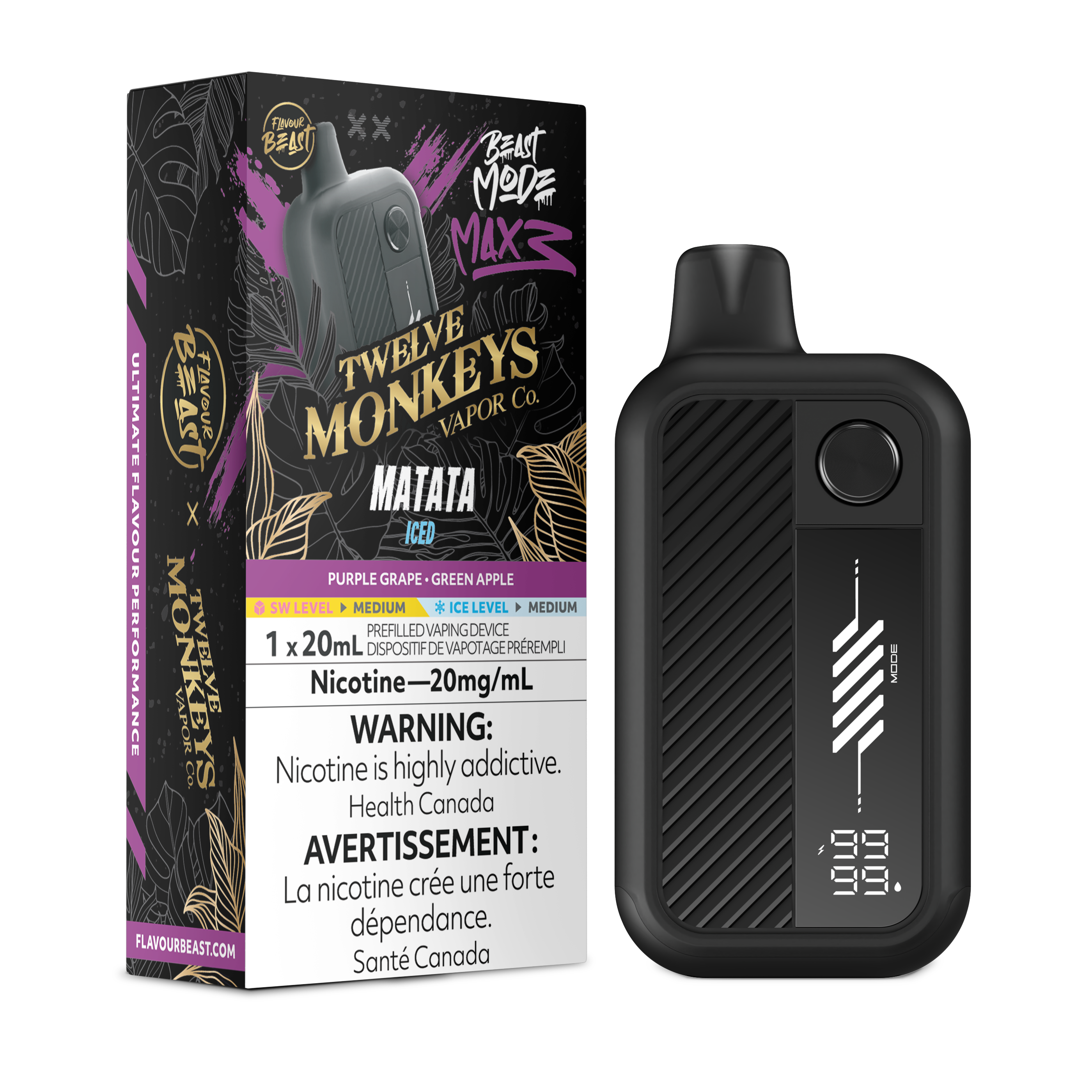 Beast Mode Max 3 X 12 Monkeys 60K