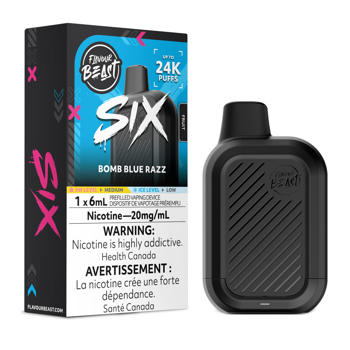 Flavour Beast Six 24k 6ml Disposable