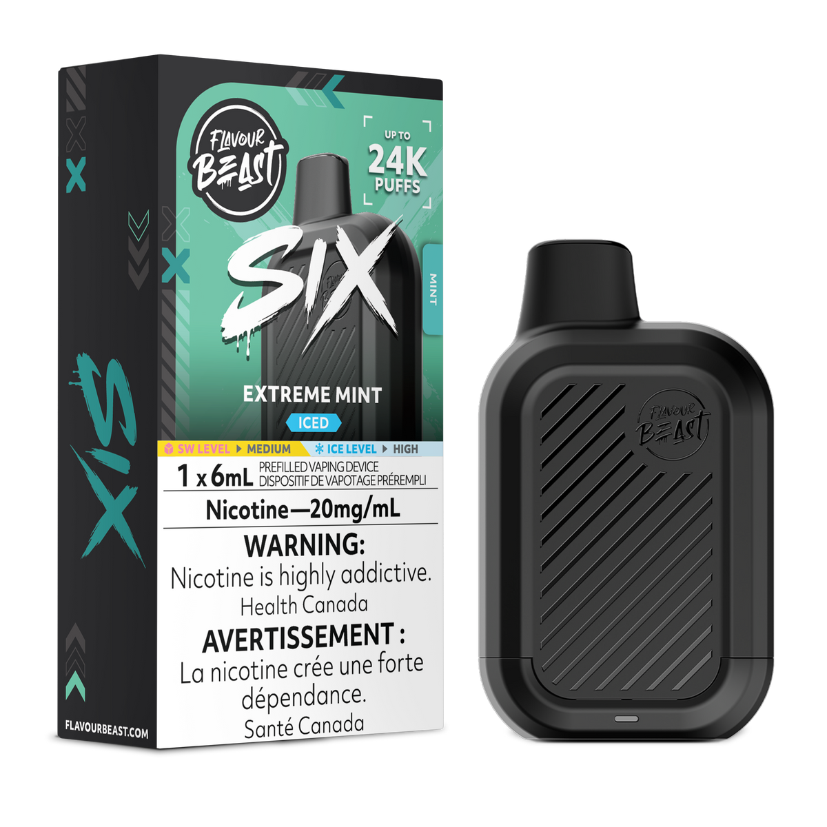 Flavour Beast Six 24k 6ml Disposable