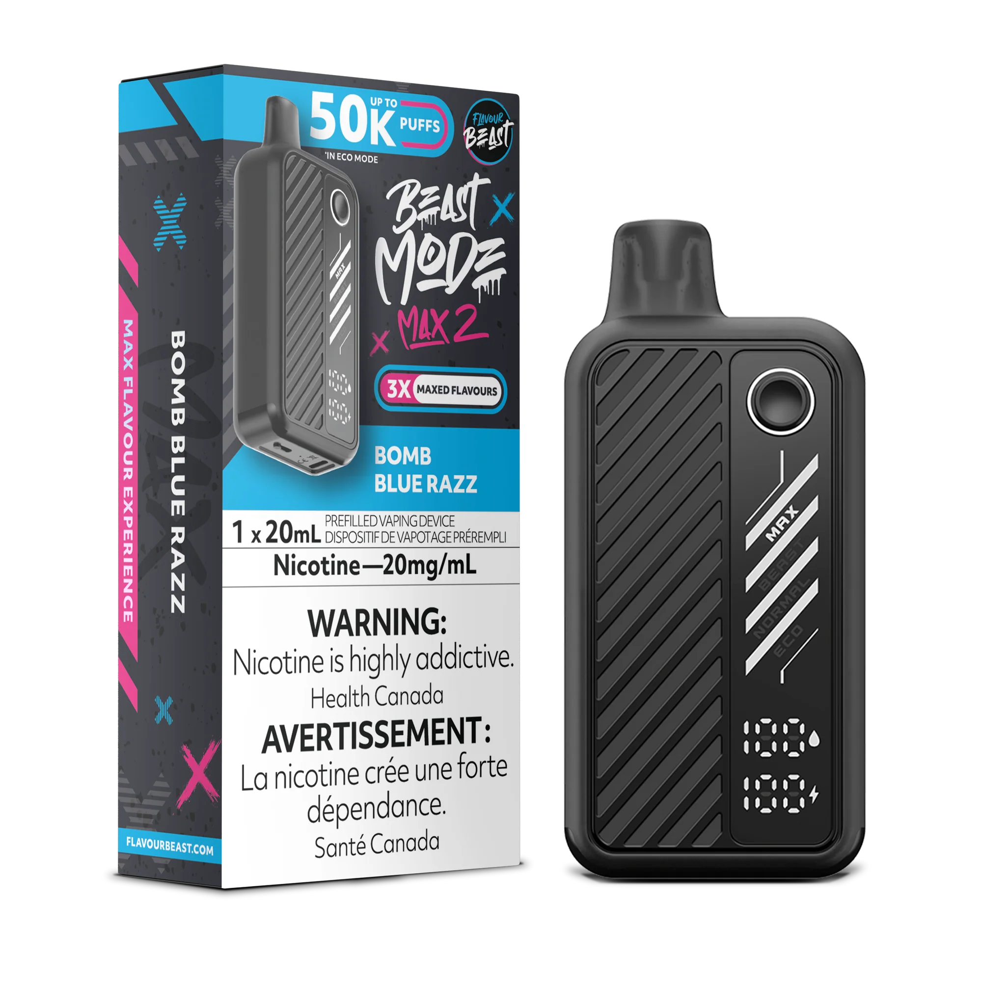Beast Mode Max 2 50K Disposable Vapeman E-Juice Timmins Beast Mode Max 2 50K Disposable Vapeman E-Juice Timmins