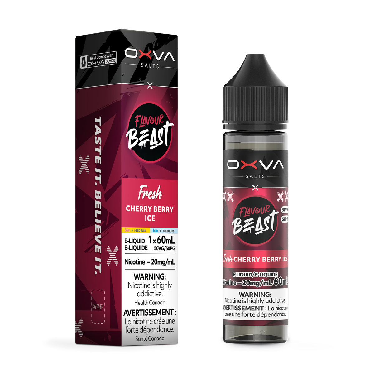 Flavour Beast x OXVA 60ml Salts