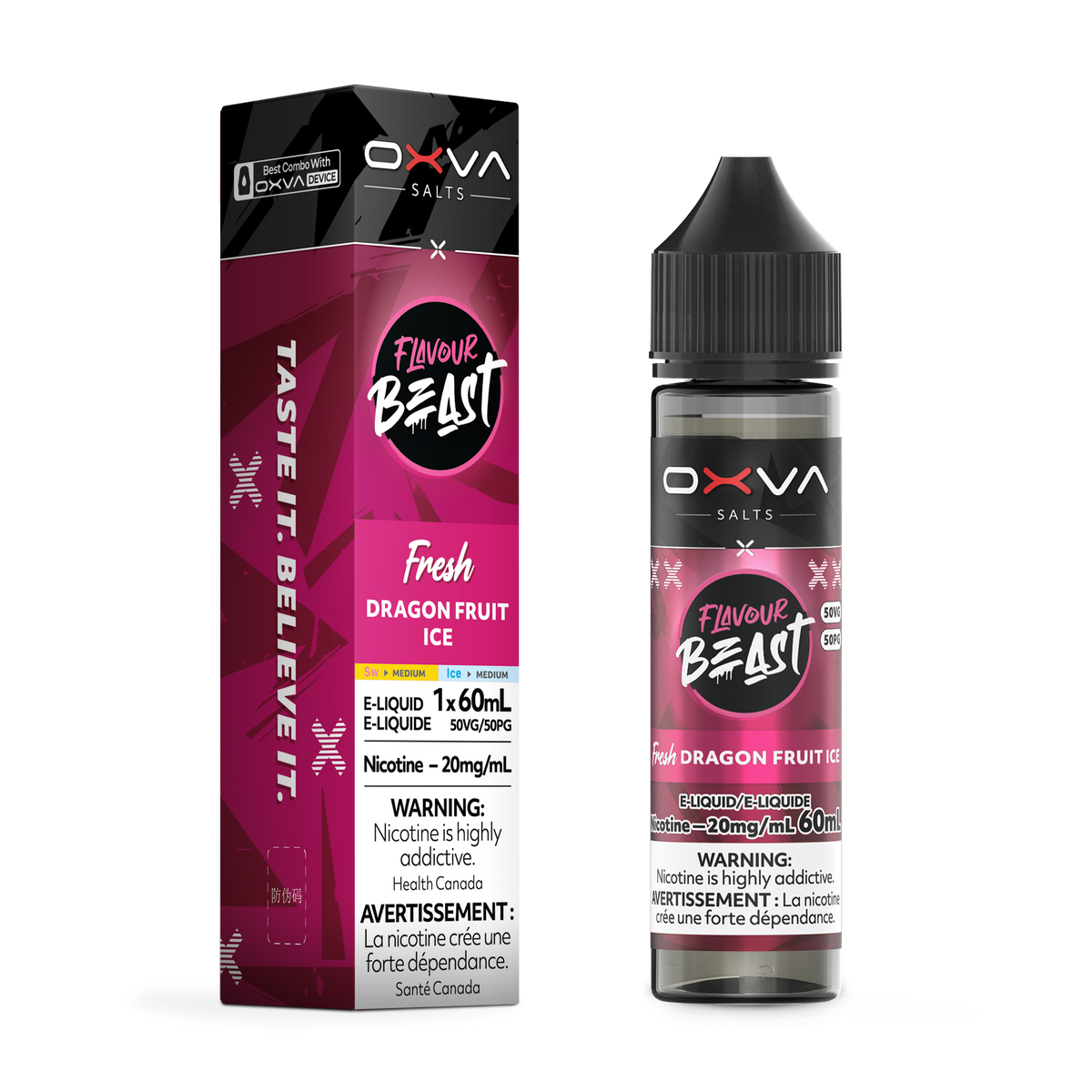 Flavour Beast x OXVA 60ml Salts
