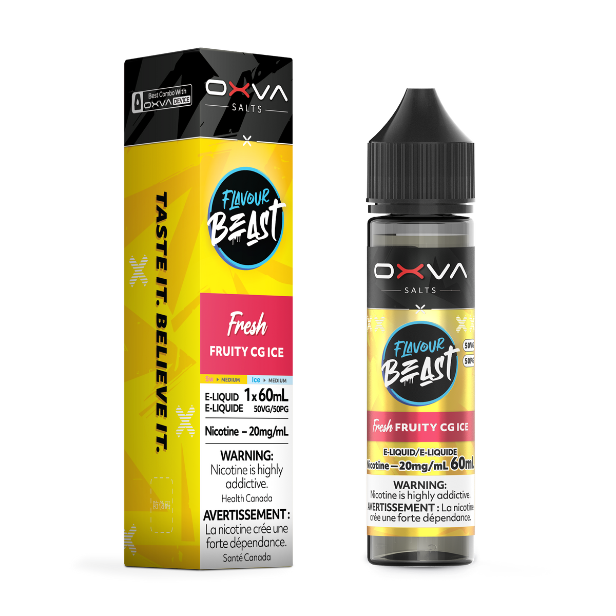 Flavour Beast x OXVA 60ml Salts