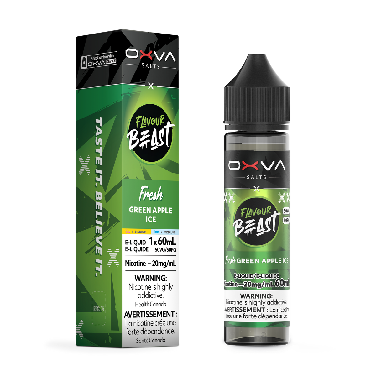 Flavour Beast x OXVA 60ml Salts