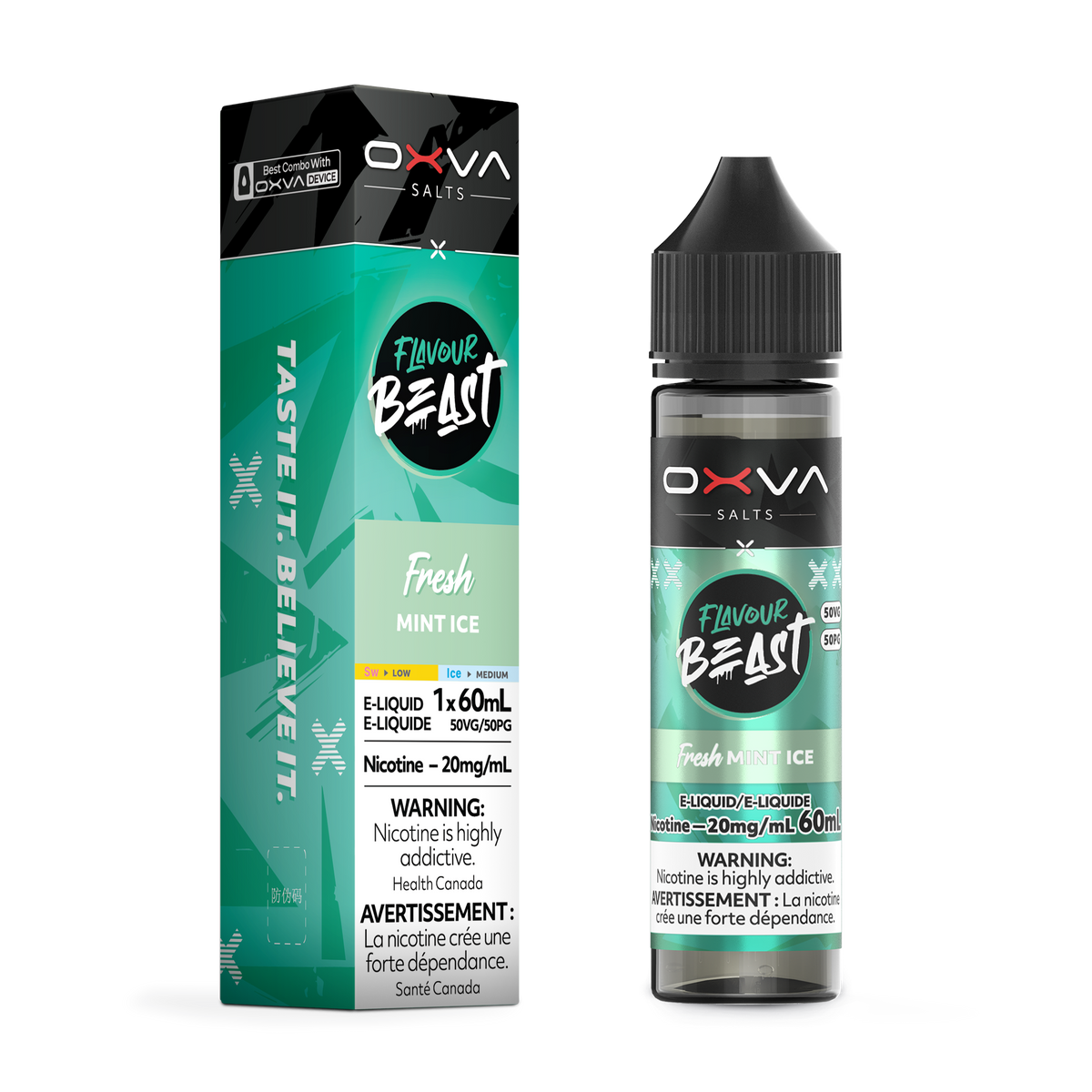 Flavour Beast x OXVA 60ml Salts