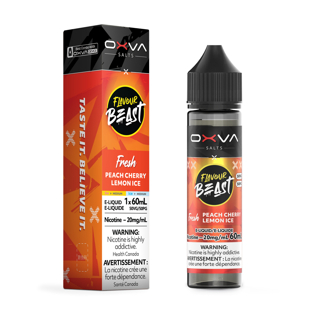 Flavour Beast x OXVA 60ml Salts