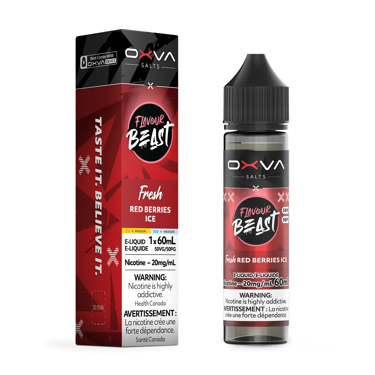 Flavour Beast x OXVA 60ml Salts
