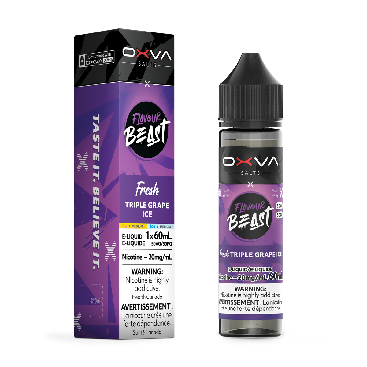 Flavour Beast x OXVA 60ml Salts