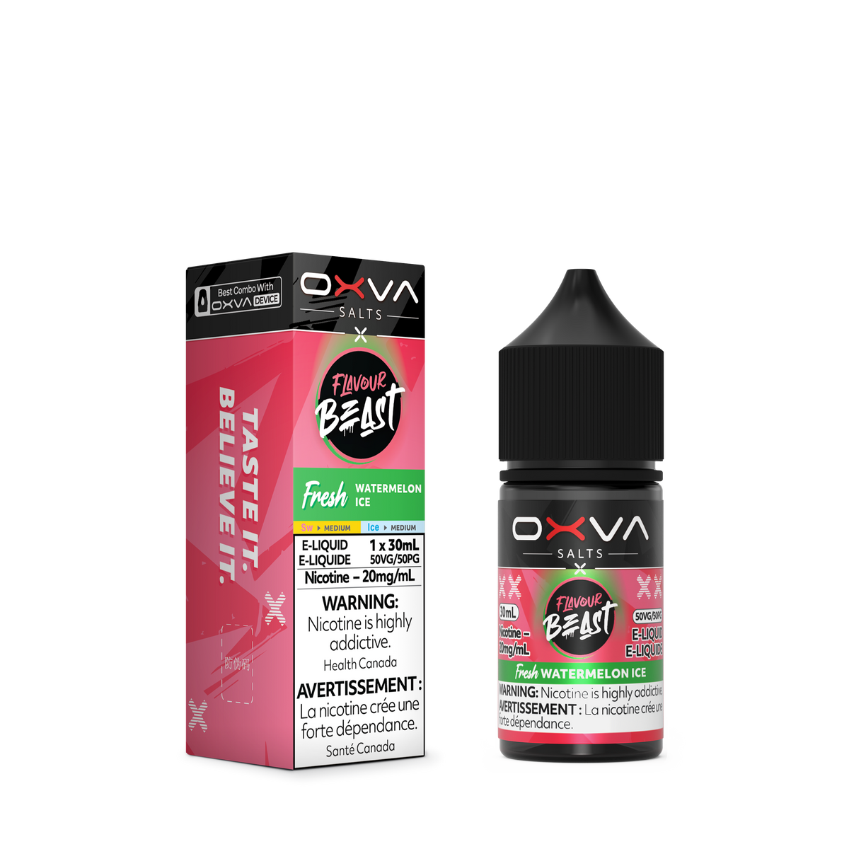Flavour Beast x OXVA 30ml Salts