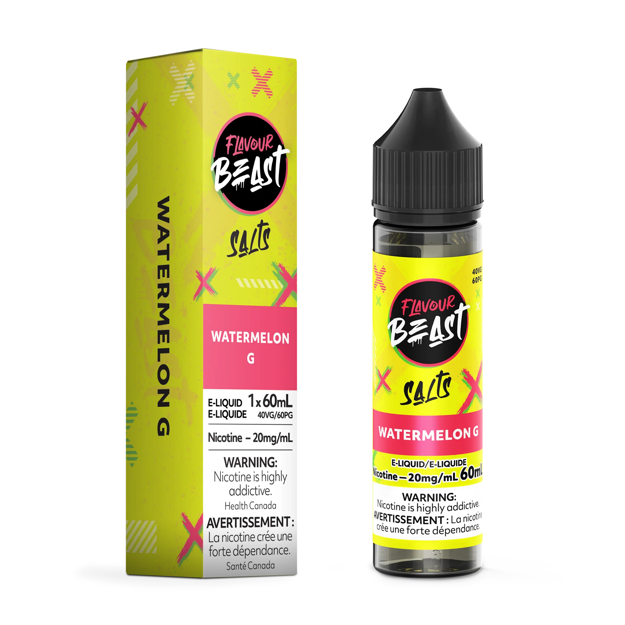 Flavour Beast Salt Juice 60ml - Watermelon G