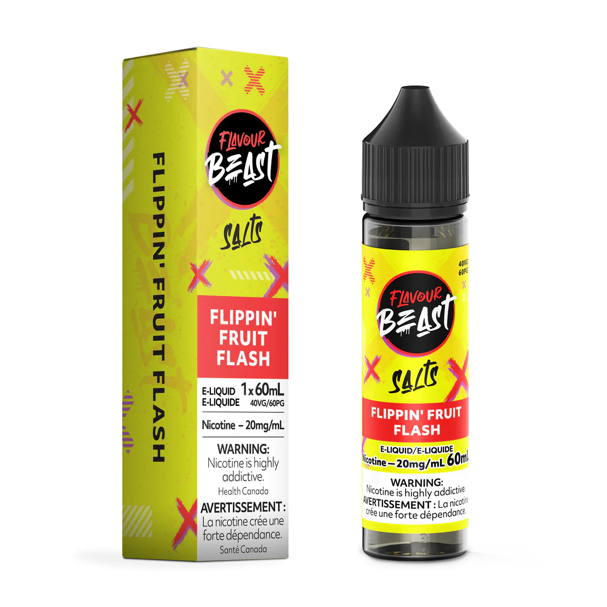 Flavour Beast Salt Juice 60ml - Flippin Fruit Flash