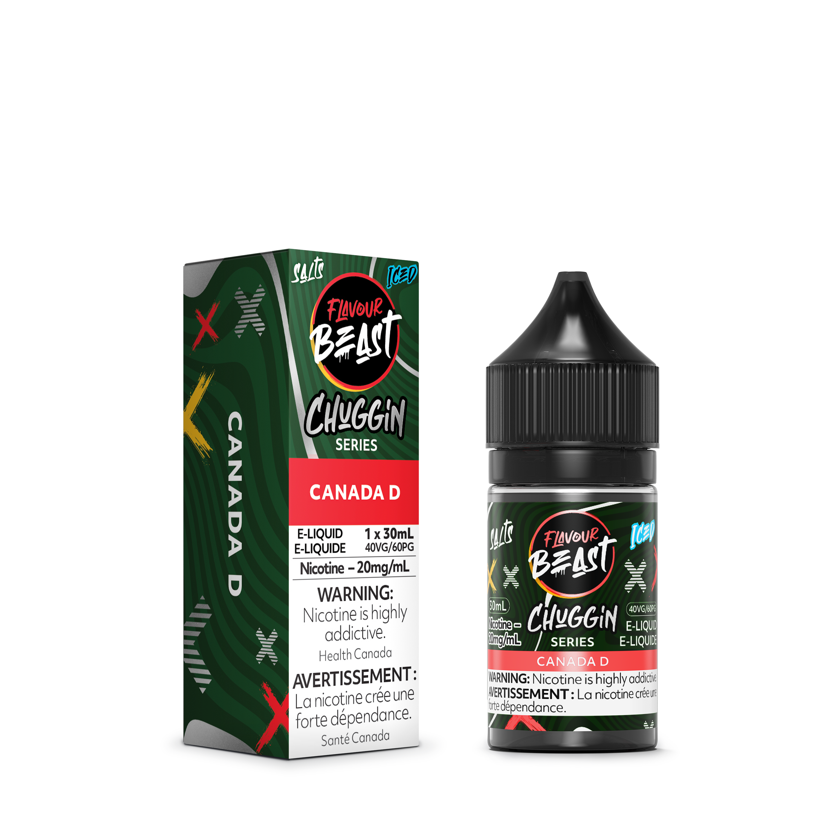Flavour Beast Salt Juice - Chuggin Series - Canada D