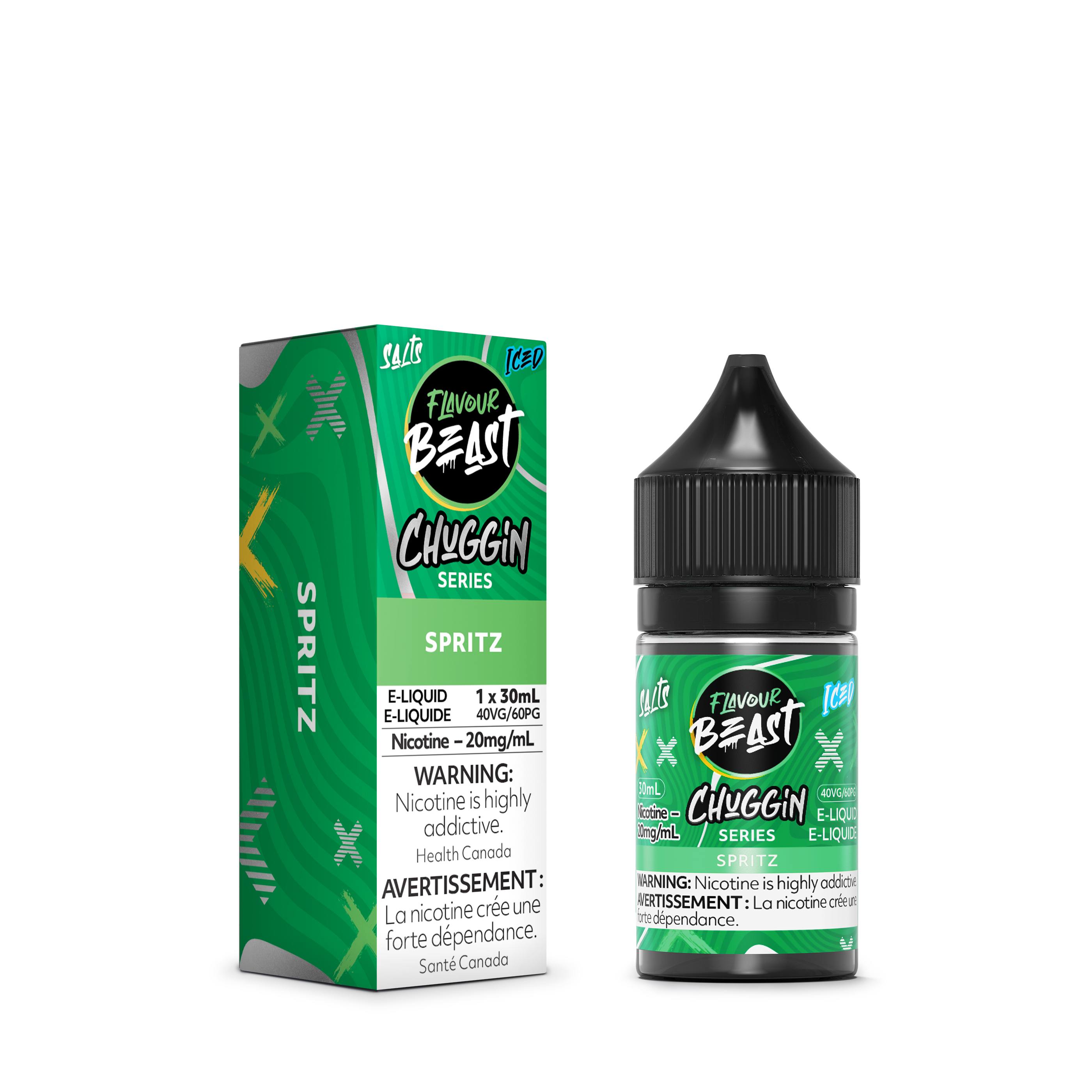 Flavour Beast Salt Juice - Chuggin Series - Spritz Iced