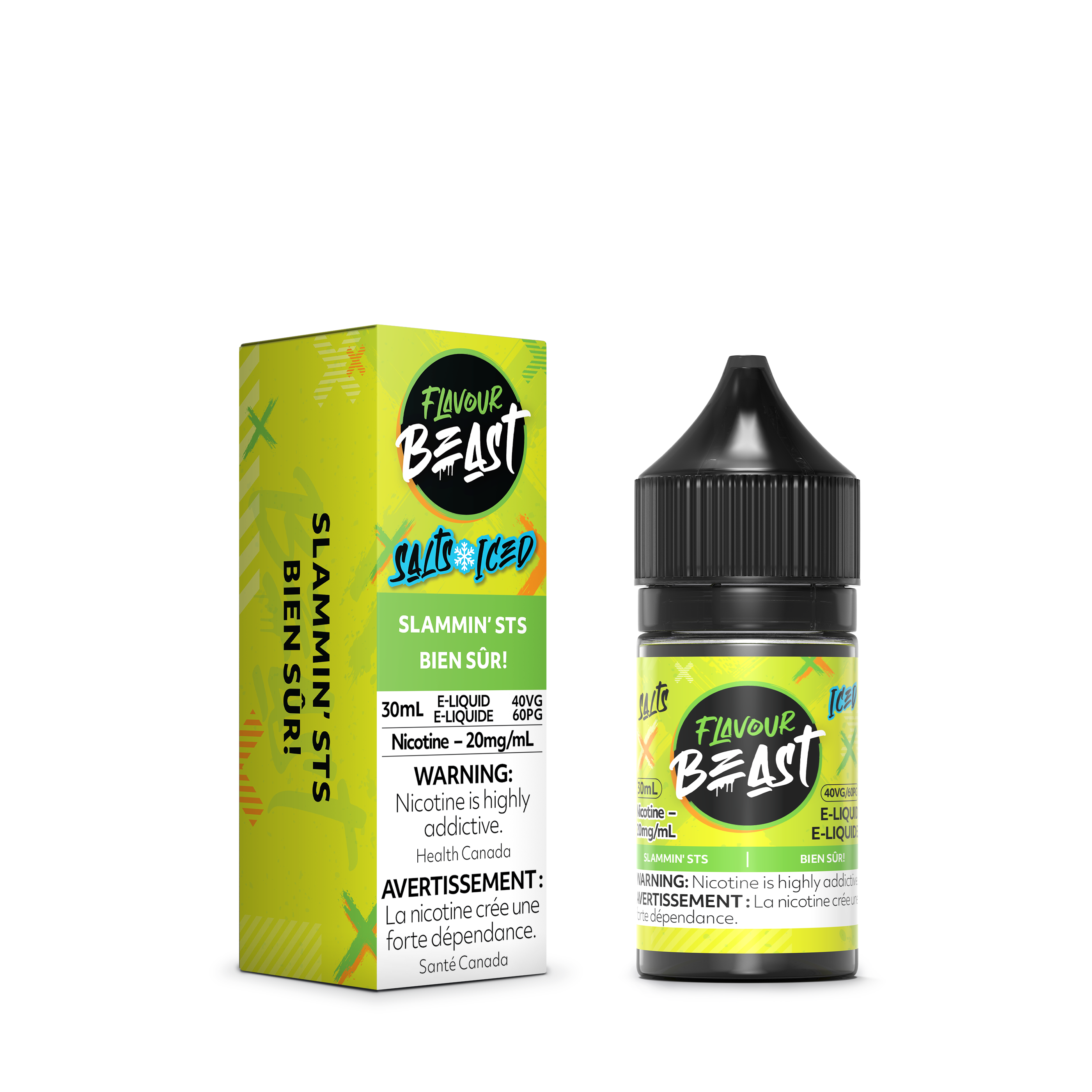 Flavour Beast Salt Juice - Slammin STS Iced