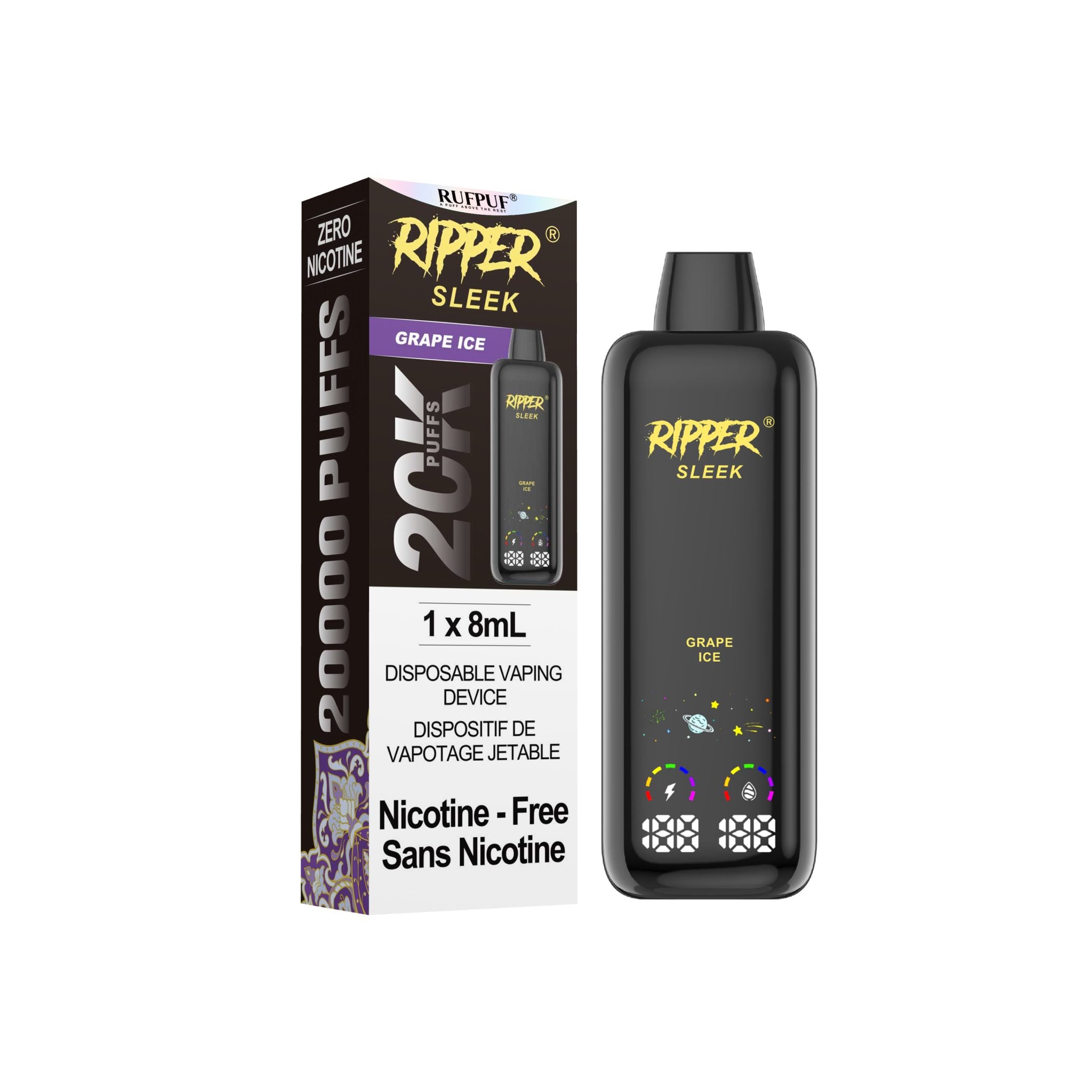 Ripper Sleek 0mg 20k Disposable