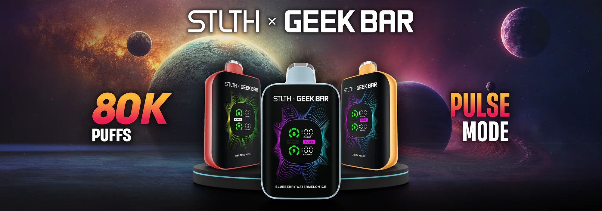 STLTH X Geek Bar 80k