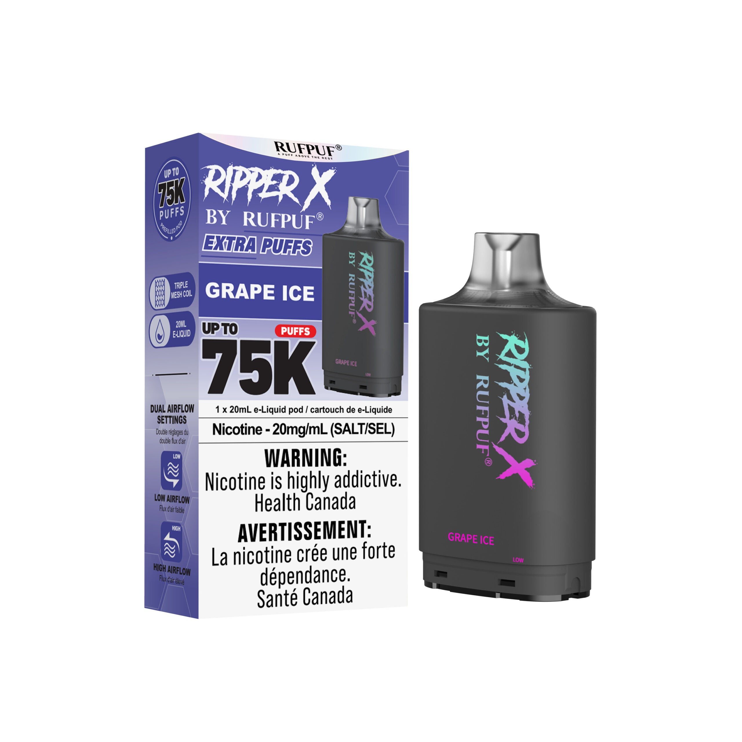 RufPuf Ripper X 75K Pods