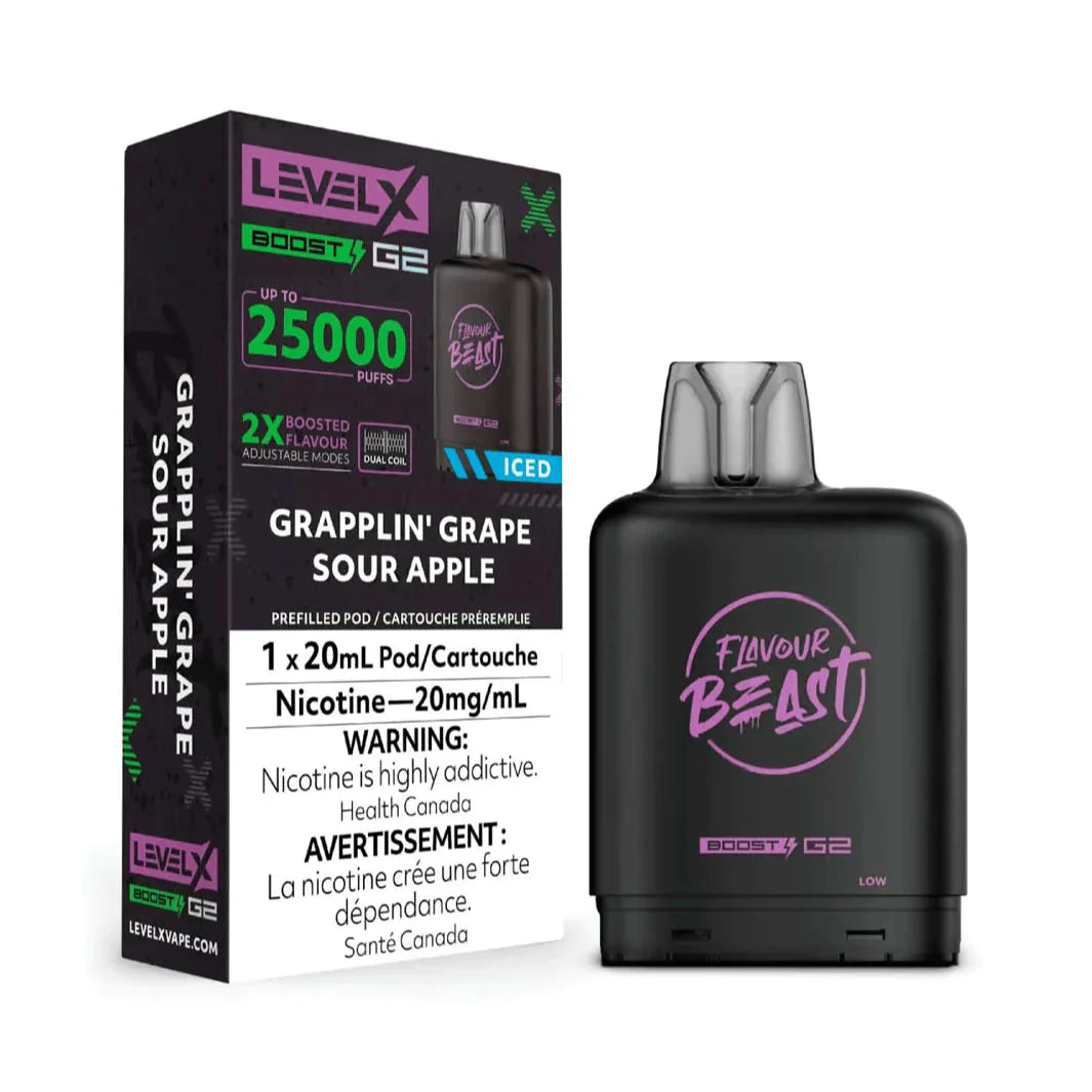 Flavour Beast Level X Boost G2 25K Pods