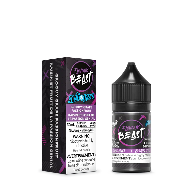 Flavour Beast Salt Juice - Groovy Grape Passionfruit