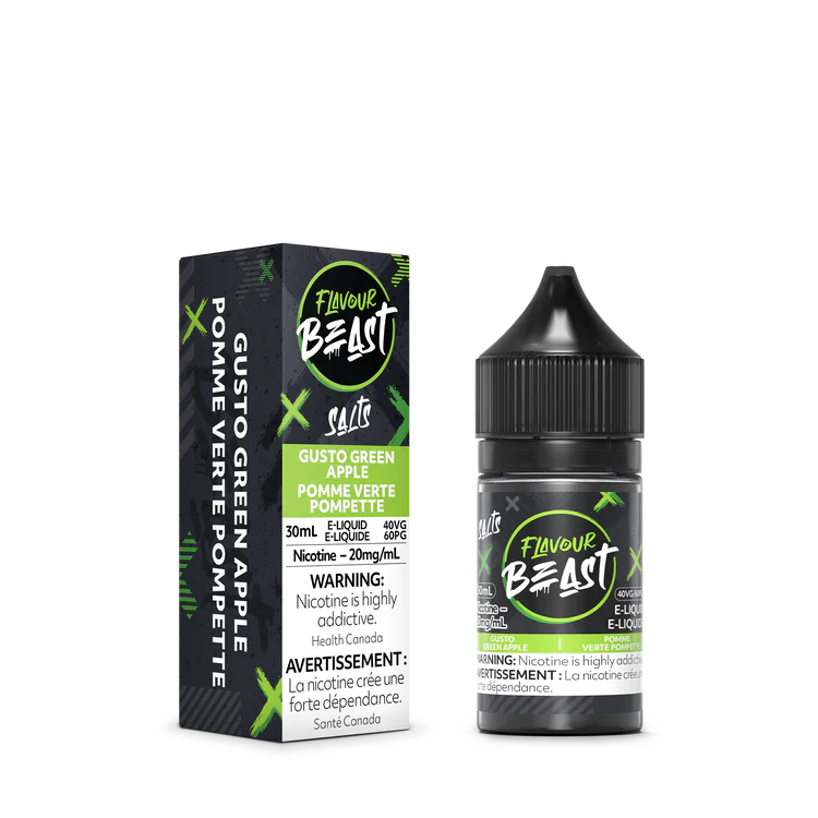Flavour Beast Salt Juice - Gusto Green Apple