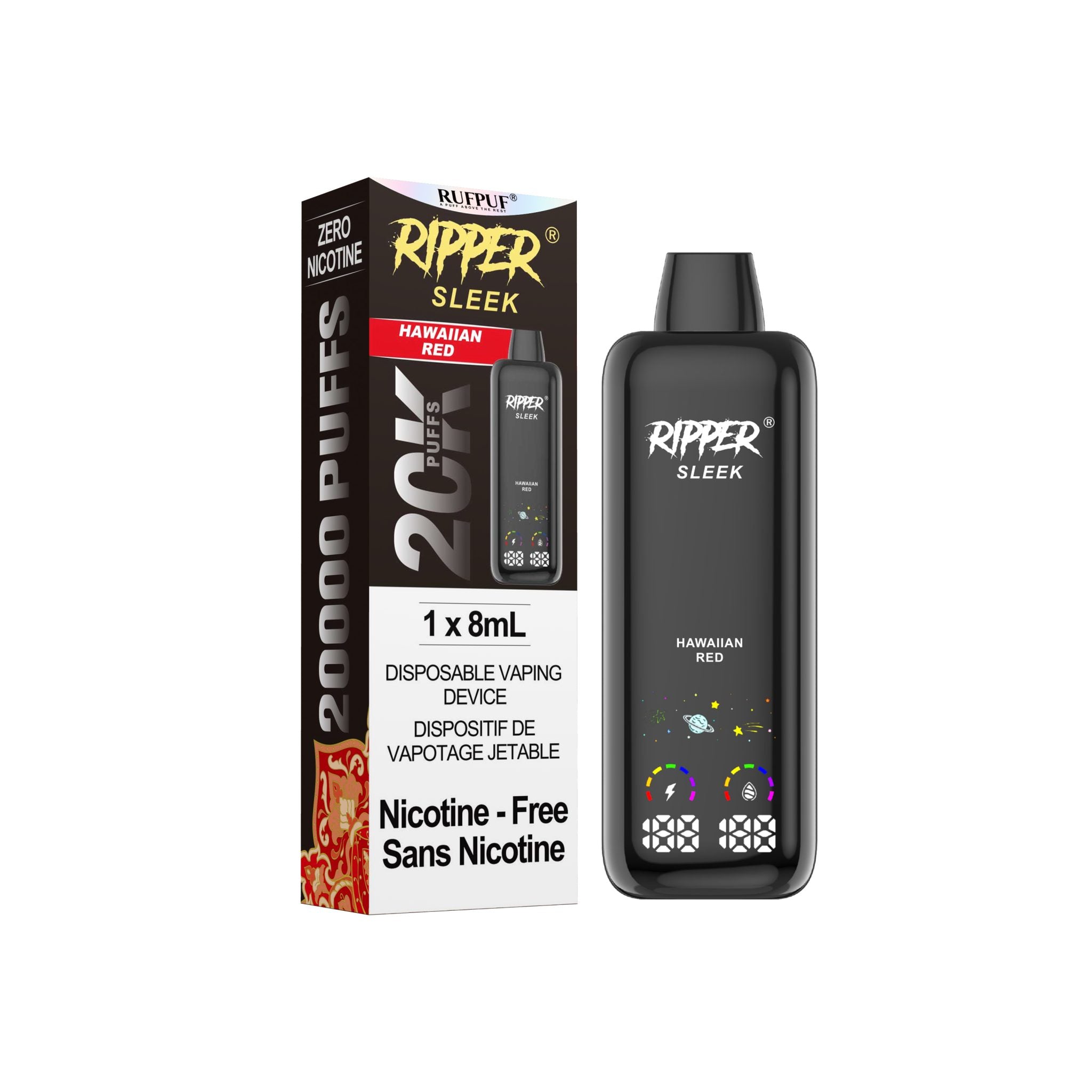 Ripper Sleek 0mg 20k Disposable