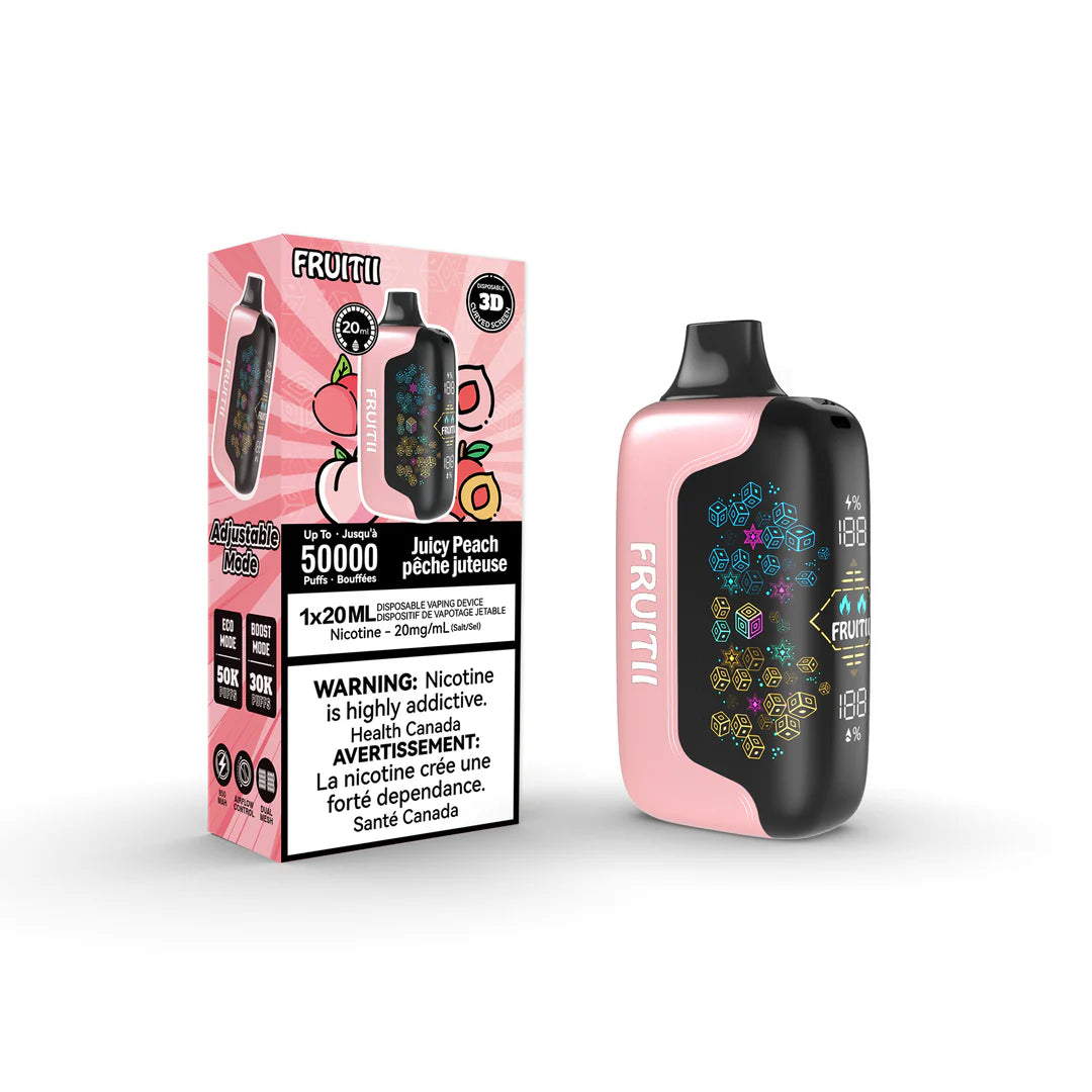 juicy fruit disposable vape Fruitii 50K Disposable 25% off!! – Vapeman E-Juice Timmins