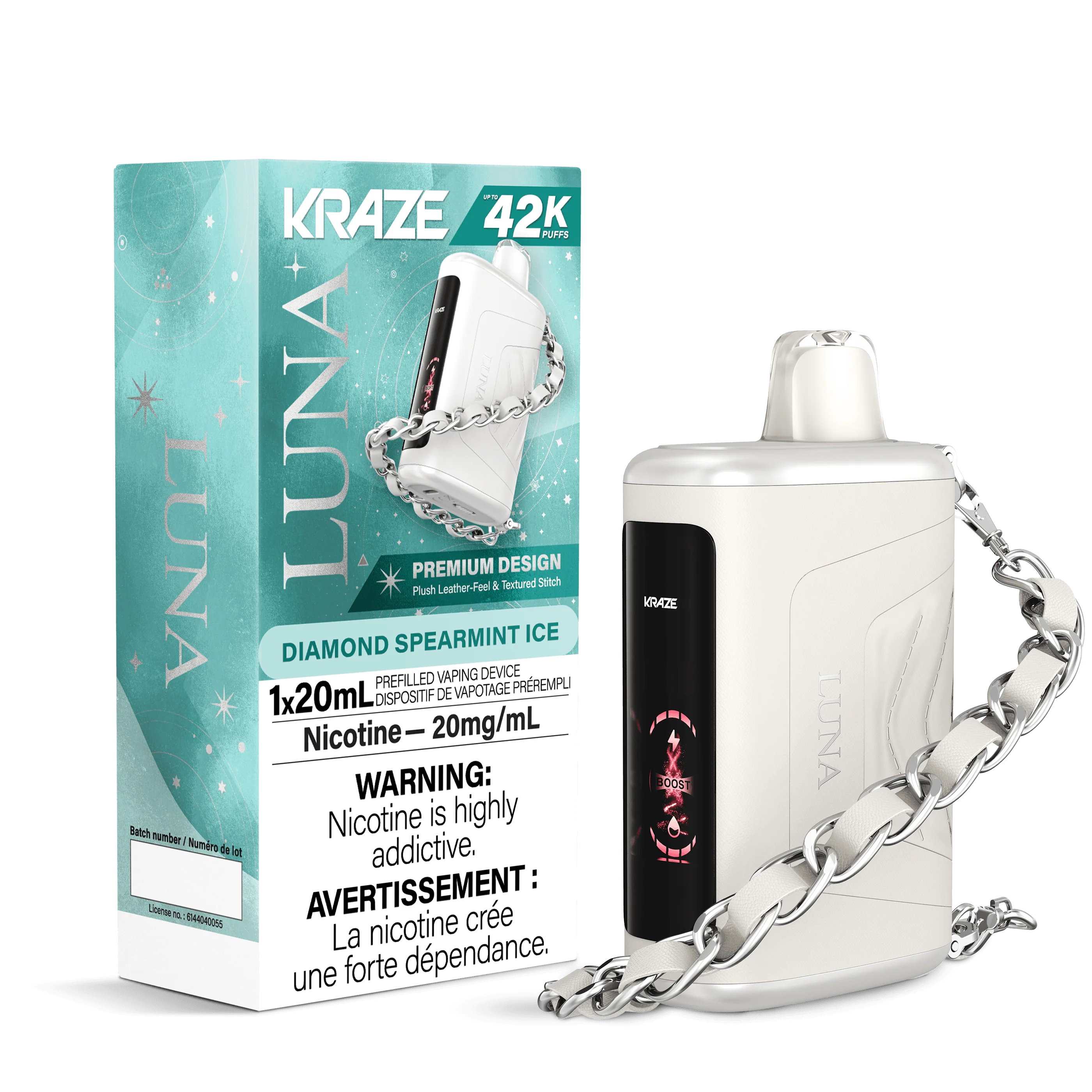 Kraze Luna 42K Disposable Vapeman E-Juice Timmins Kraze Luna 42K Disposable Vapeman E-Juice Timmins