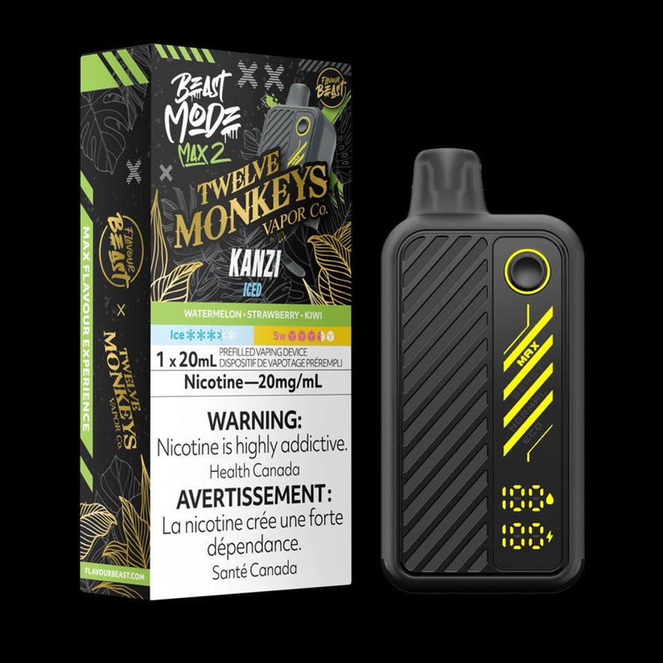 Flavour Beast Beast Mode Max 2 X 12 Monkeys 50k