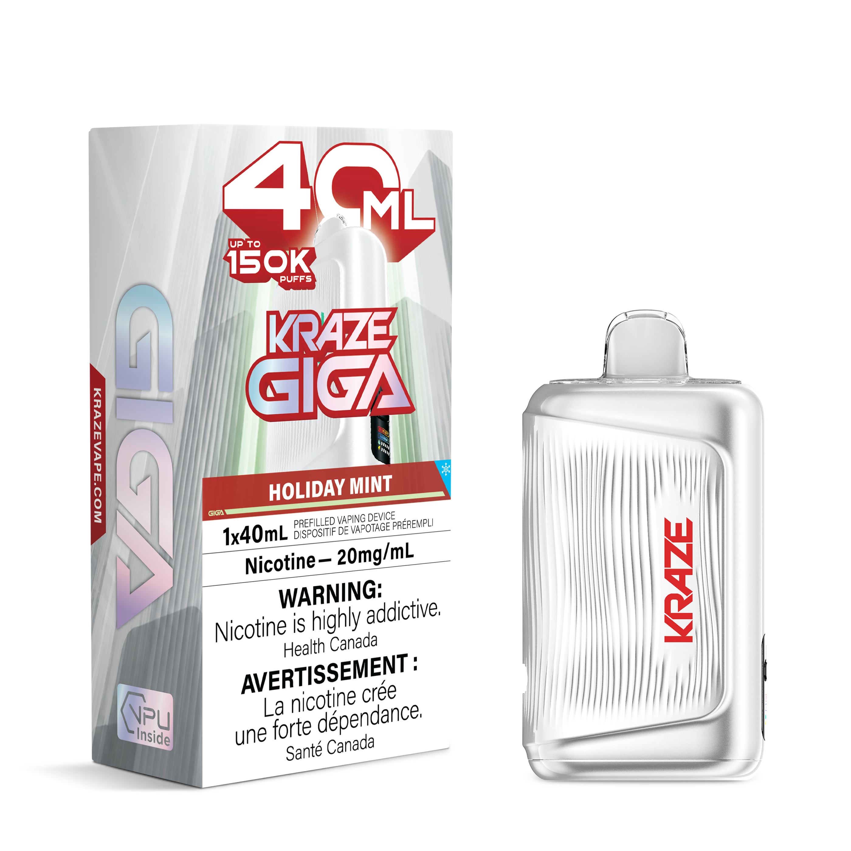 Kraze Giga 150k 40ml Disposable